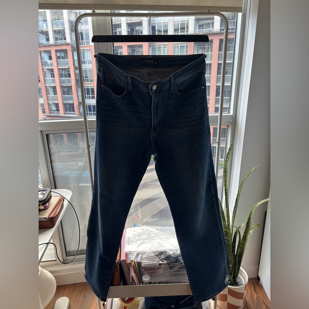 Just Black Denim | Dark Blue Straight Jeans